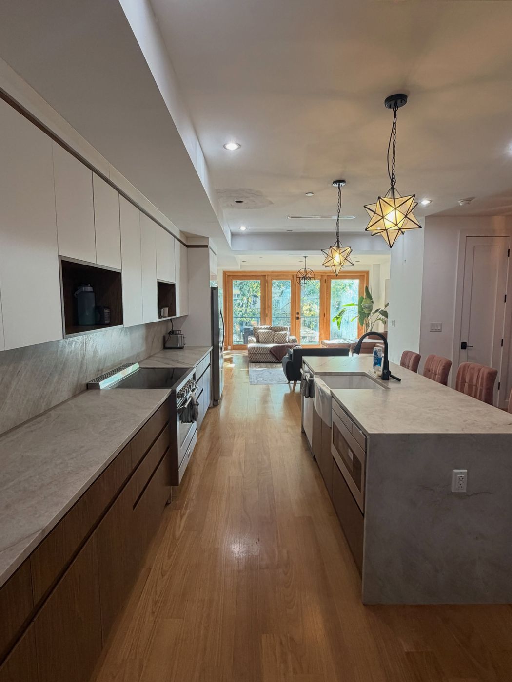 Kitchen after a regular clean